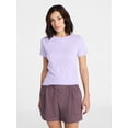 thumbnail image 1 of Avia Women's Seamless Tee with Short Sleeves, Sizes XS-XXXL, 1 of 5
