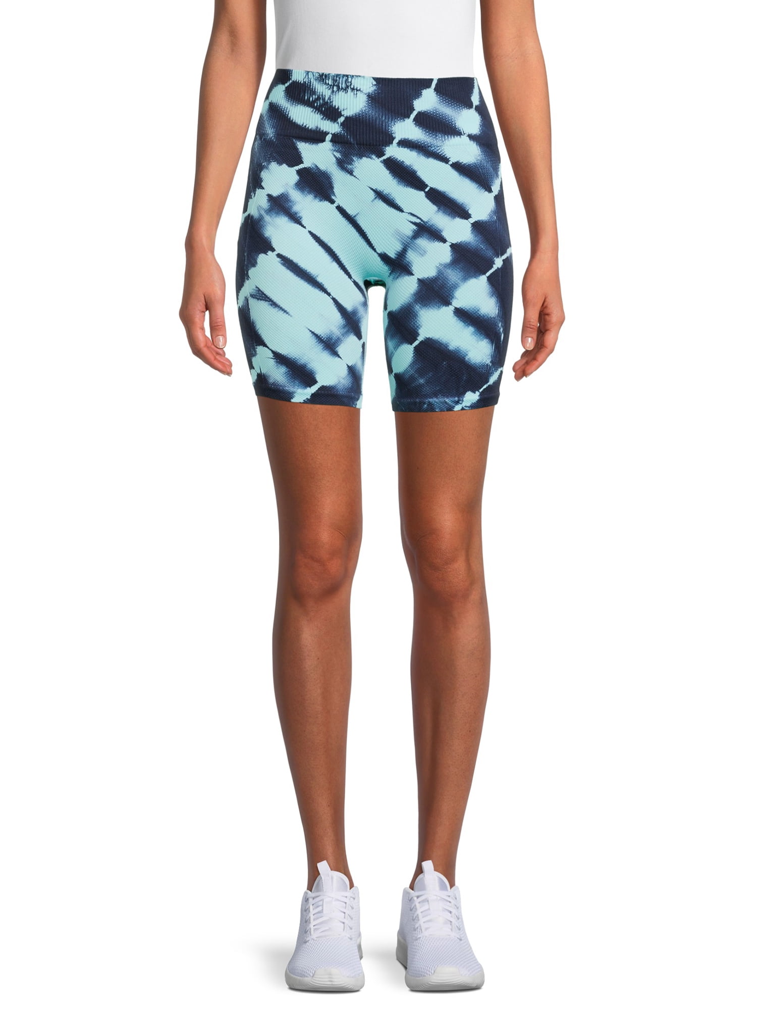 Avia Women s Seamless Tie Dye Bike Shorts 7 Inseam Sizes XS