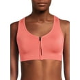 thumbnail image 1 of Avia Women’s Seamless Zip Front Sports Bra, 1 of 7