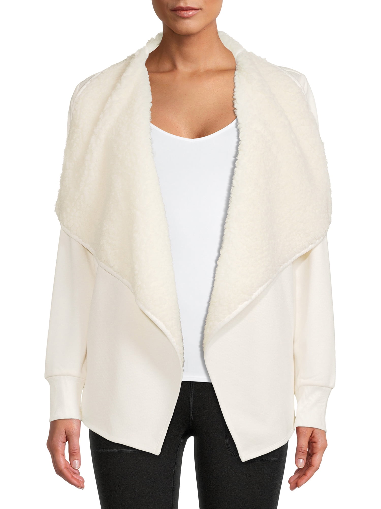 Avia Women's Sherpa Lined Cardigan - Walmart.com