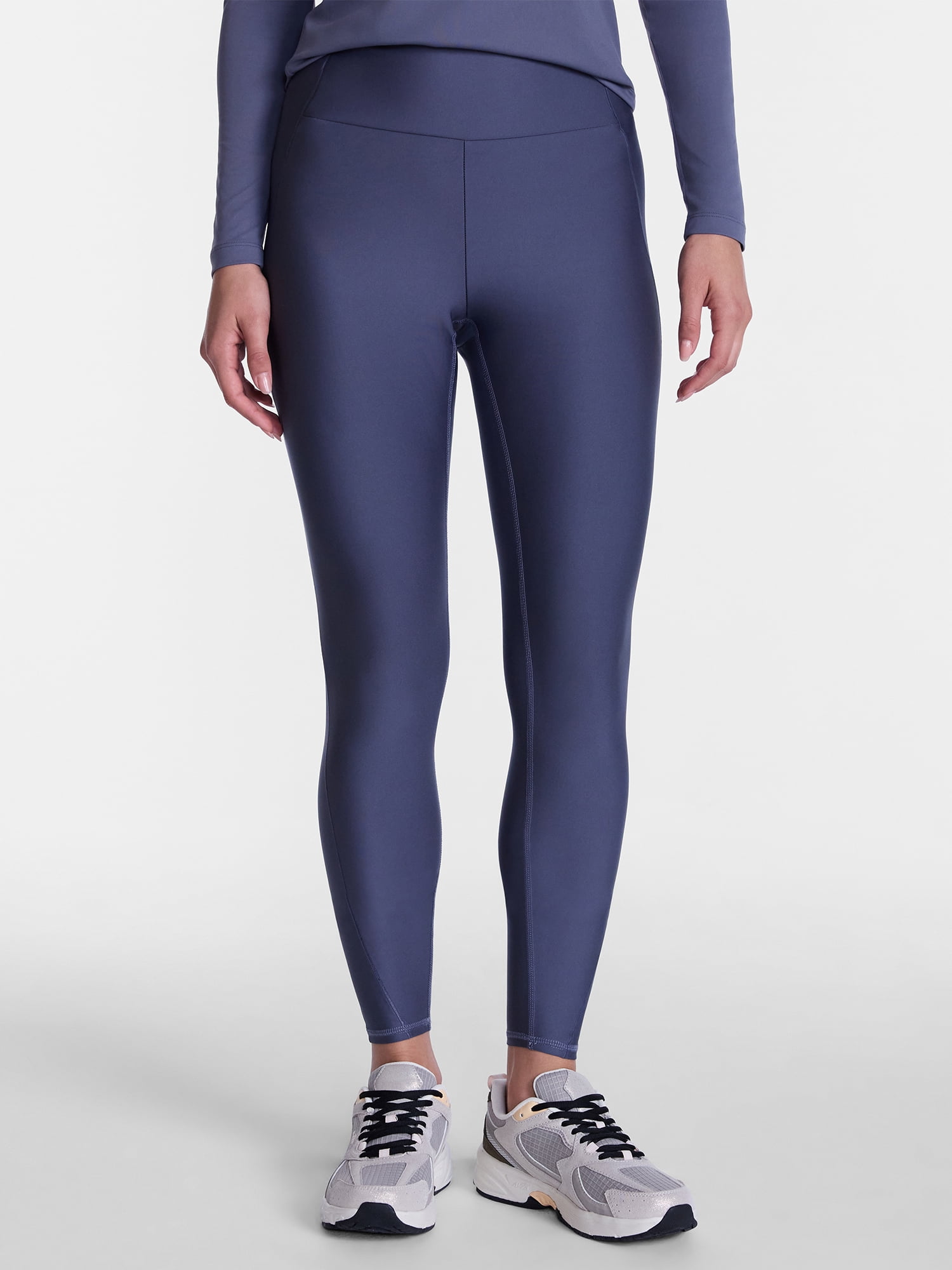 Avia Women's Shine Leggings, 27" Inseam, Sizes XS-XXXL