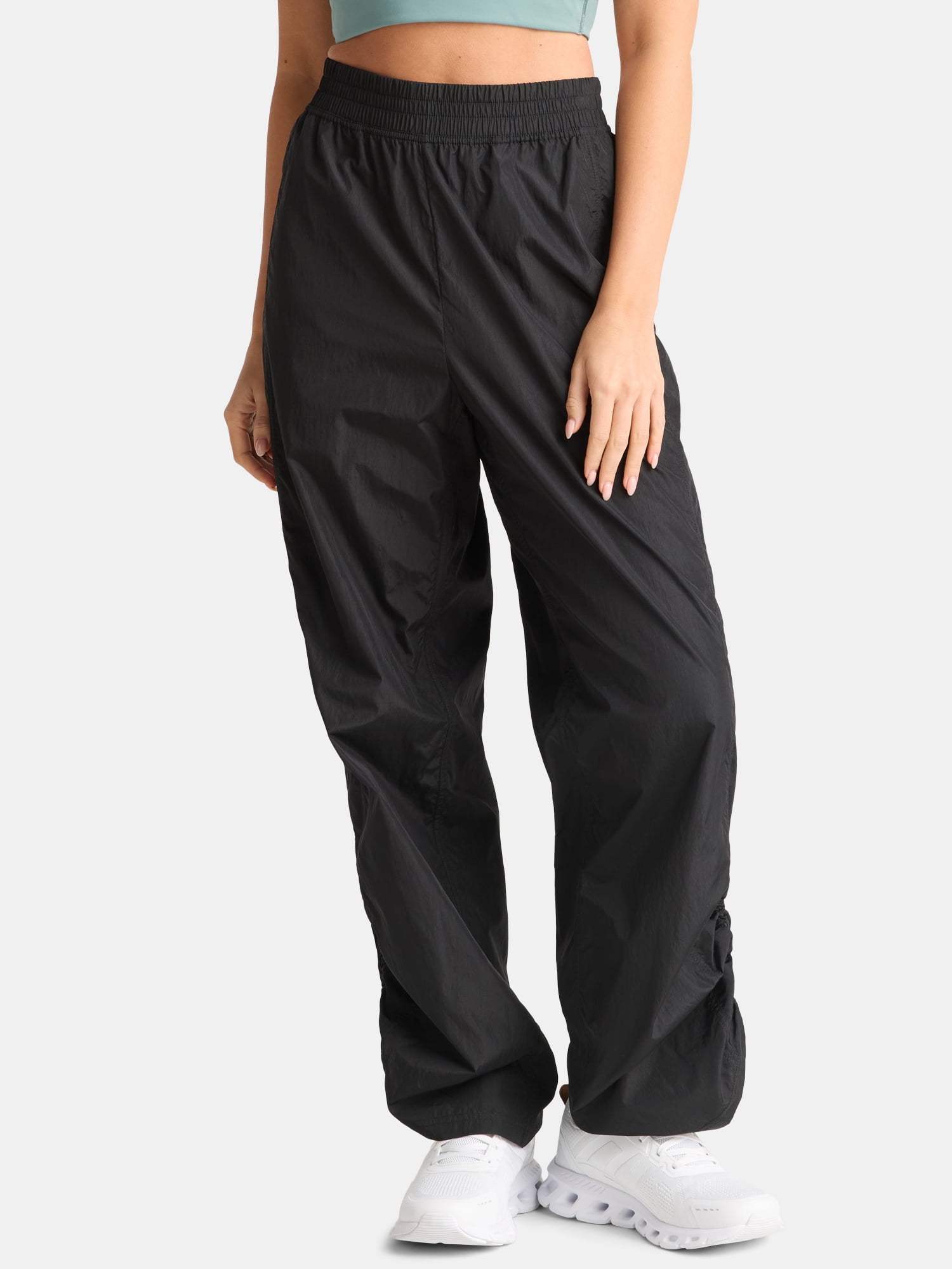 Avia Women's Shine Windbreaker Nylon Pants, Sizes XS-XXXL