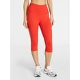 thumbnail image 1 of Avia Women's Side Ruched Color Capri, Sizes XS-XXXL, 1 of 5