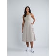thumbnail image 1 of Avia Women's FeatherStretch Hybrid Sleeveless Cargo Midi Dress, Sizes XS-XXXL, 1 of 4