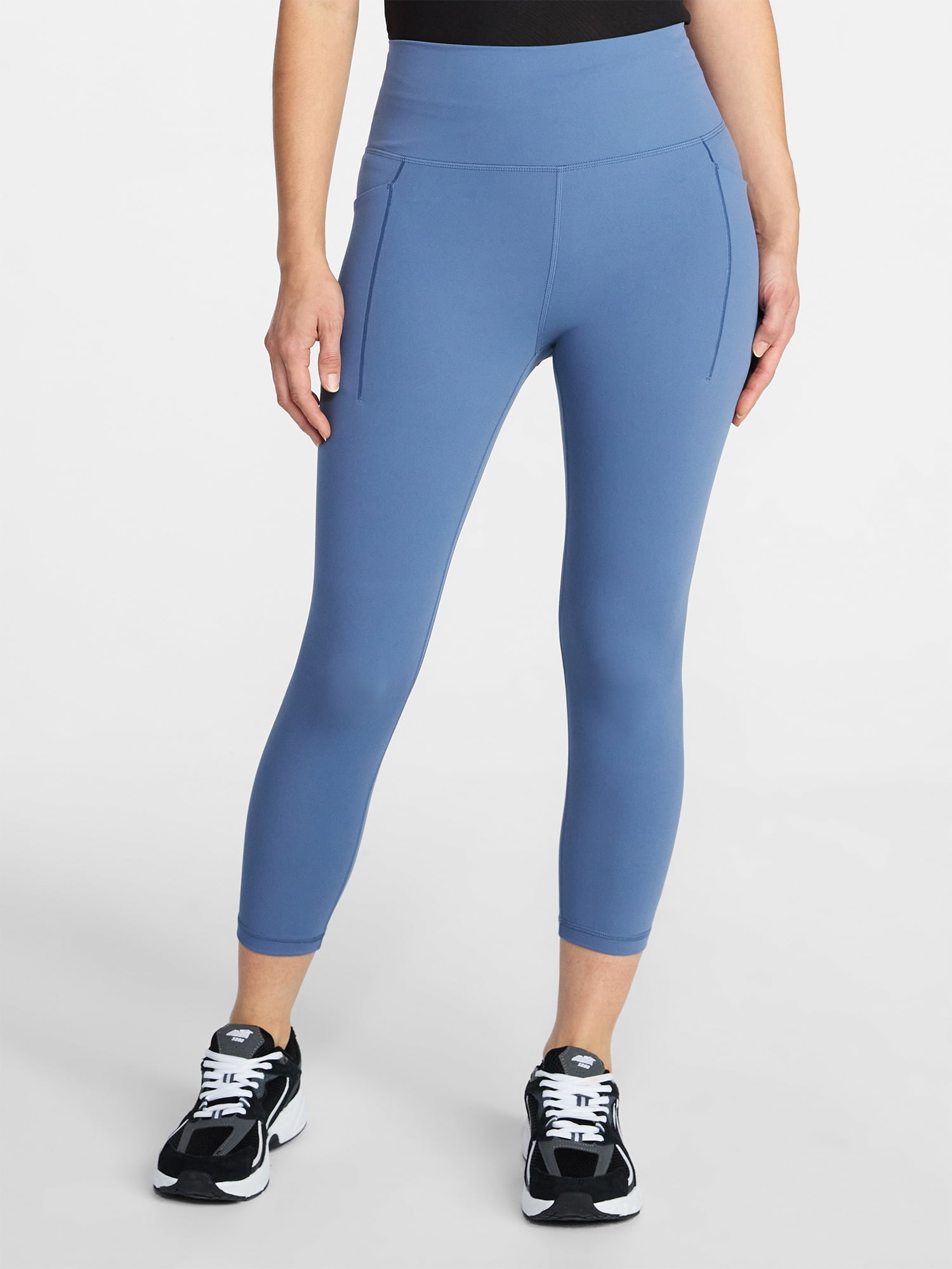 Avia Women's and Women's Plus SoftSculpt High Rise Capri Leggings, Sizes XS-4X