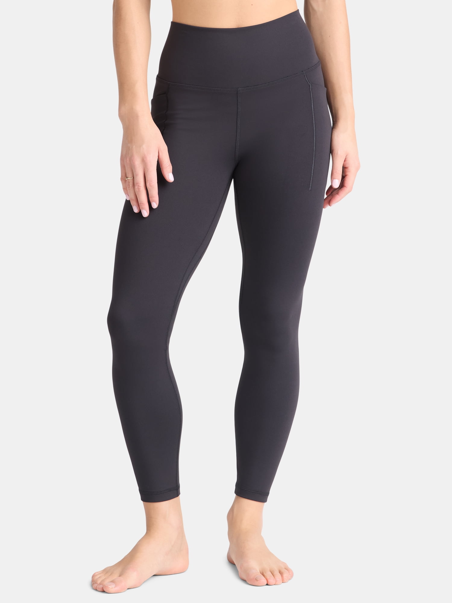 Women's and Women's Plus SoftSculpt High Rise 7/8 Leggings with Pockets, Sizes XS-4X