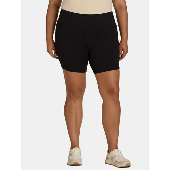 Avia Women's SoftSculpt Bike Shorts, Sizes XS-XXXL