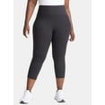 thumbnail image 1 of Avia Women's and Women's Plus SoftSculpt High Rise Capri Leggings with Pockets, Sizes XS-4X, 1 of 7
