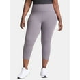 thumbnail image 1 of Avia Women's and Women's Plus SoftSculpt High Rise Capri Leggings with Pockets, Sizes XS-4X, 1 of 3