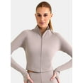 thumbnail image 1 of Avia Women's SoftSculpt Crop Jacket, Sizes XS-XXXL, 1 of 5