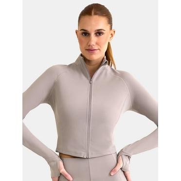 Avia Women's SoftSculpt Crop Jacket, Sizes XS-XXXL