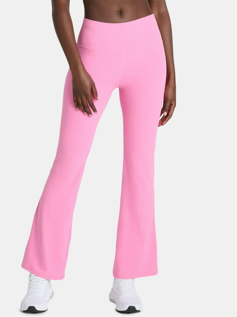 Avia Women's SoftSculpt Flare Leg Yoga Pants, Sizes XS-XXXL