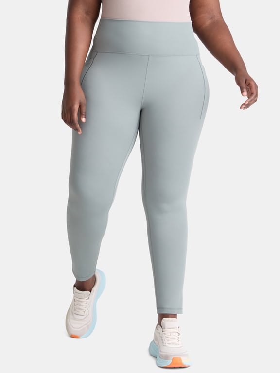 Women's and Women's Plus SoftSculpt High Rise Leggings 27" with Pockets, Sizes XS-4X