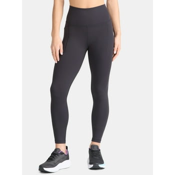 Avia Women's and Women's Plus SoftSculpt High Rise Leggings with Pockets, Full Length, Sizes XS-4X