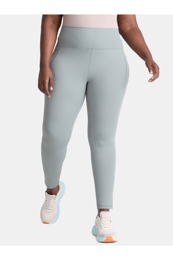 Women's and Women's Plus SoftSculpt High Rise Leggings 27" with Pockets, Sizes XS-4X