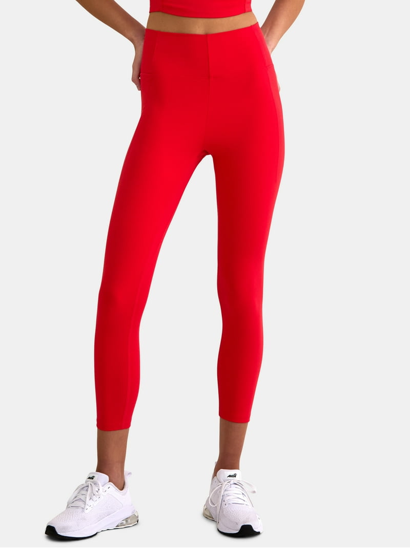 Avia SoftSculpt High Rise Leggings for Women, Moisture-Wicking
