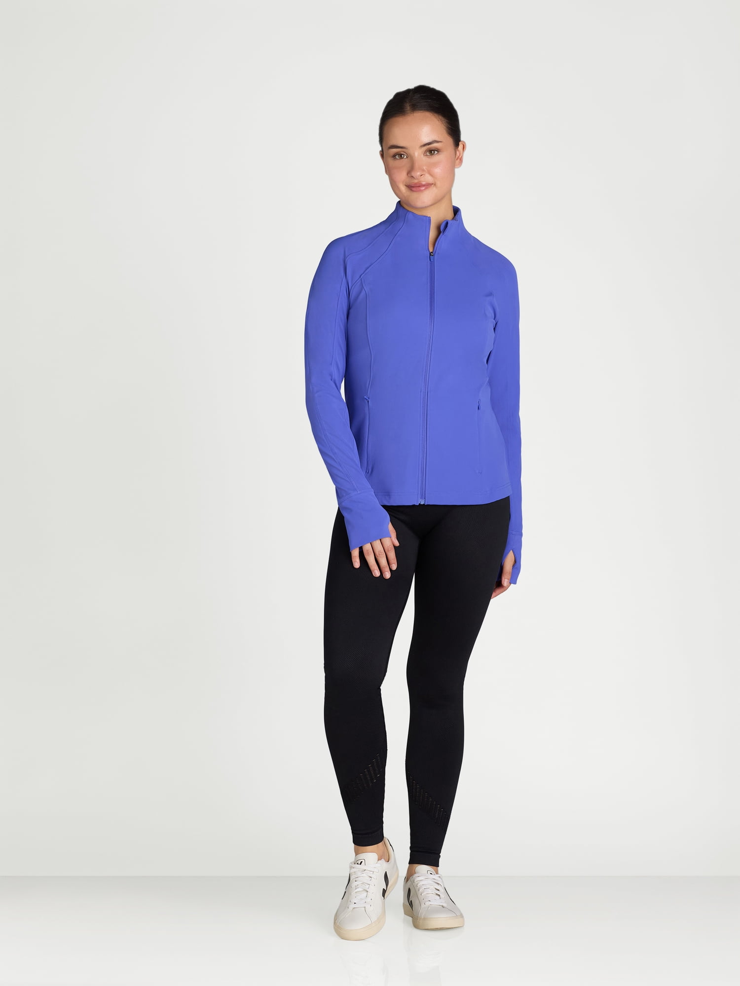 Avia Women s SoftSculpt Zip Up Jacket Sizes XS XXXL Walmart