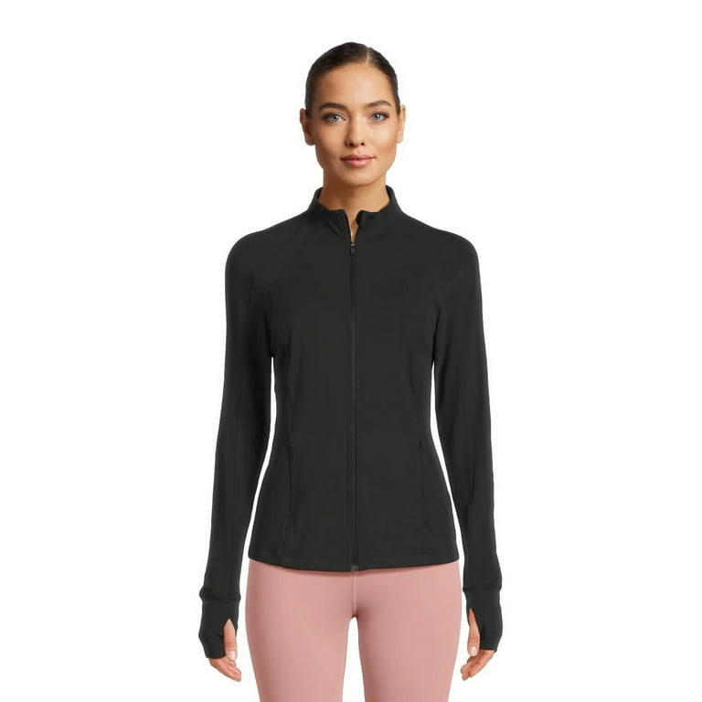 Avia Women s SoftSculpt Zip Up Jacket Sizes XS XXXL Walmart