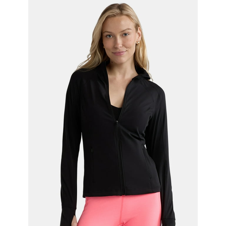 Avia Women s SoftSculpt Zip Up Jacket Sizes XS XXXL Walmart