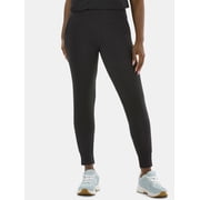 Avia Women's and Women's Plus SoftSculpt High-Rise Joggers with Side Pockets, 28" Inseam, Sizes XS-4X