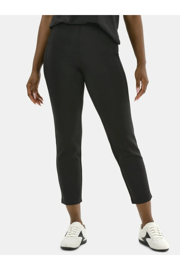 Women's Straight Leg Knit Pants, Sizes XS-XXXL