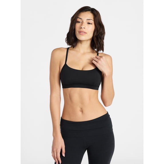 Avia Women's Strappy Scoop Sports Bra, Sizes XS-XXXL