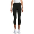 thumbnail image 1 of Avia Women’s Stretch Cotton Blend Capri Leggings with Side Pockets, 1 of 5