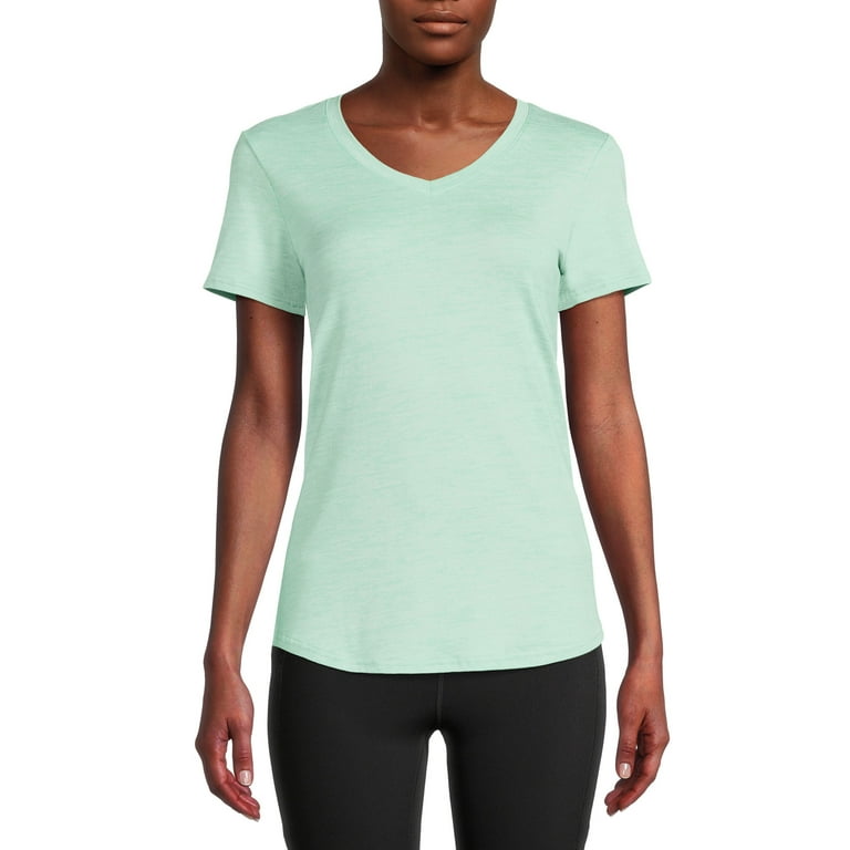 Avia Women's Transition V-Neck Short Sleeve T-Shirt