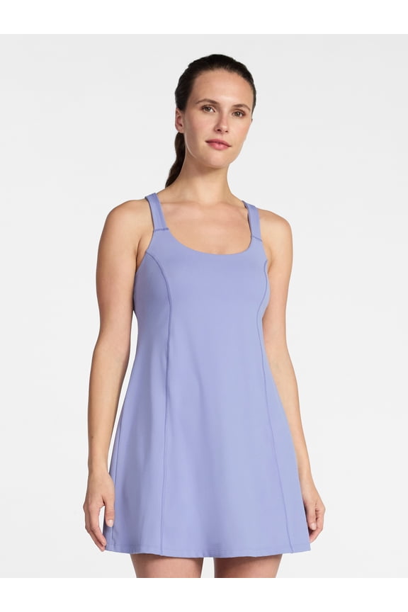 Women's Twist Back Active Dress, Sizes XS-XXXL