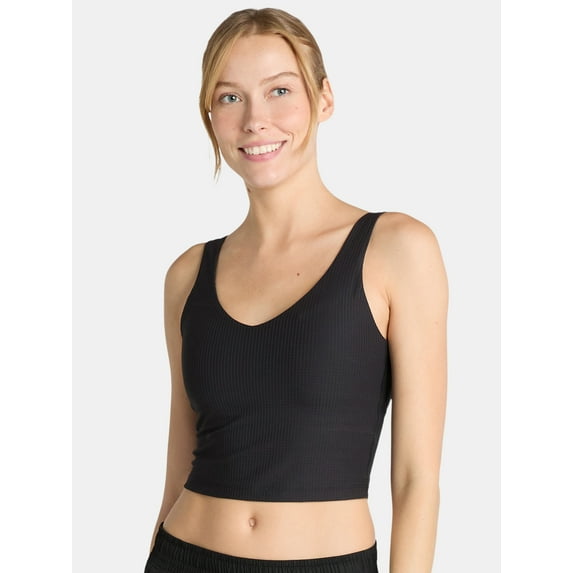 Avia Women's Grid Waffle Bra, Sizes XS-XXXL