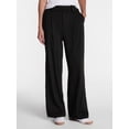 thumbnail image 1 of Avia Women's and Women's Plus Interlock Wide Leg Trousers, 31" Inseam, Sizes XS-4X, 1 of 5