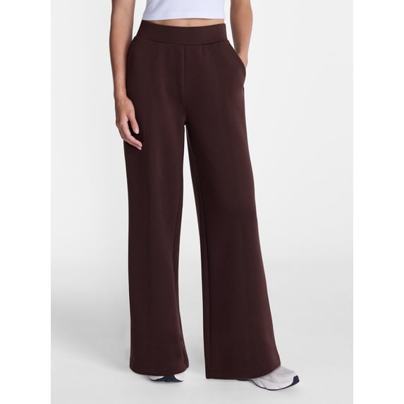 Avia Women's ScubaKnit Wide Leg Pants, Sizes XS-XXXL