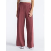Women's and Women's Plus FeatherStretch Woven Wide Leg Pants, 30'' Inseam, Sizes XS-4X