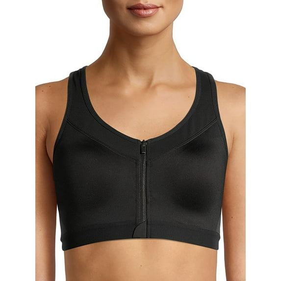 Avia Women's Zip-Front Sports Bra