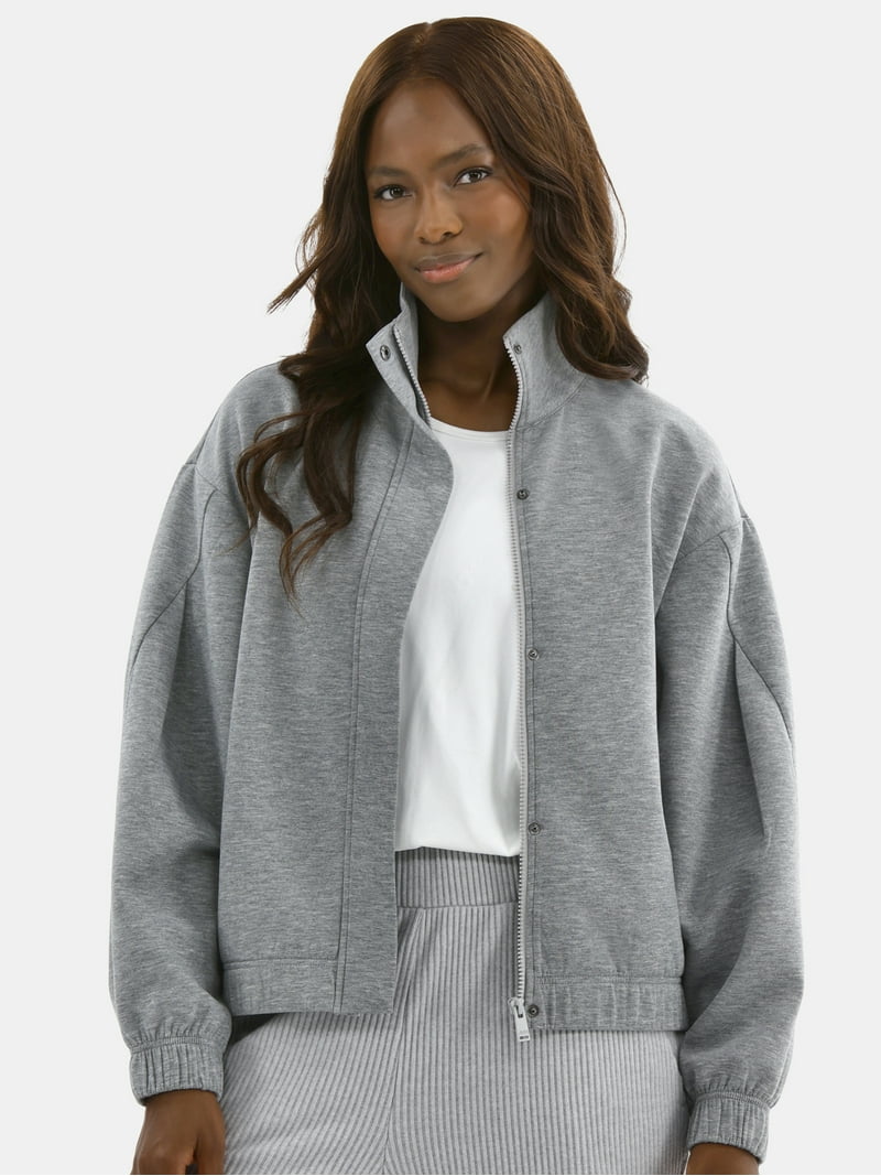 Avia Women's Zip Knit Jacket, Sizes XS-XXXL