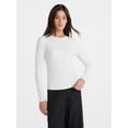 thumbnail image 1 of Avia Women's and Women's Plus Brushed Performance Top with Long Sleeves, Sizes XS-4X, 1 of 6