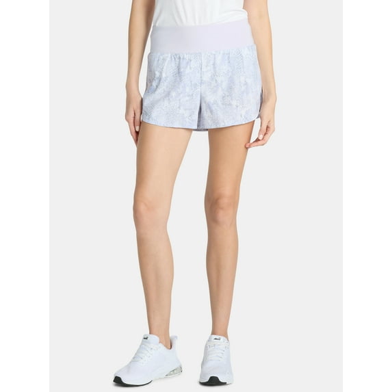 Avia Women's and Women's Plus Compression Waist Running Shorts, Sizes XS-4X