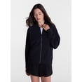 thumbnail image 1 of Avia Women's and Women's Plus Ottoman Full Zip Bomber Jacket, Sizes XS-4X, 1 of 7