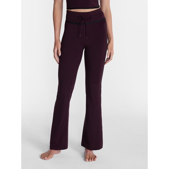 Avia Women's and Women's Plus Rib SoftSculpt Flare Pant, Sizes XS-4X
