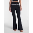 thumbnail image 1 of Avia Women's and Women's Plus Rib SoftSculpt Flare Pant, Sizes XS-4X, 1 of 6