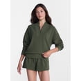 thumbnail image 1 of Avia Women's Ottoman Ribbed Sweatshirt, 1 of 6