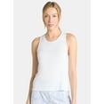 thumbnail image 1 of Avia Women's and Women's Plus Ribbed Shirred Back Tank Top, Size XS-4X, 1 of 5