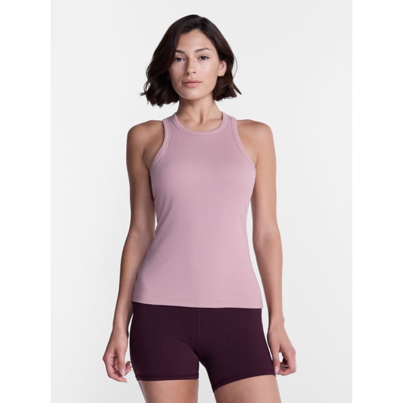 Avia Women's and Women's Plus Ribbed Tank Top, Sizes XS-4X