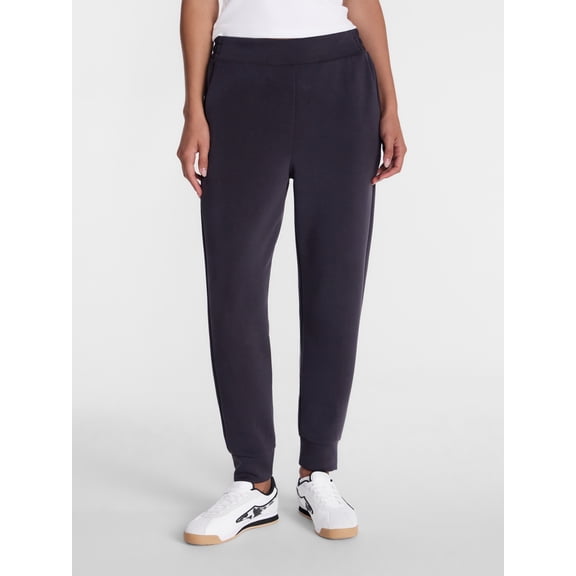 Avia Women's and Women's Plus ScubaKnit Joggers, Full Length, Size XS-4X