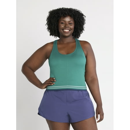 Avia Women's and Women's Plus Seamless Racerback Bra Tank, Size XS-4X