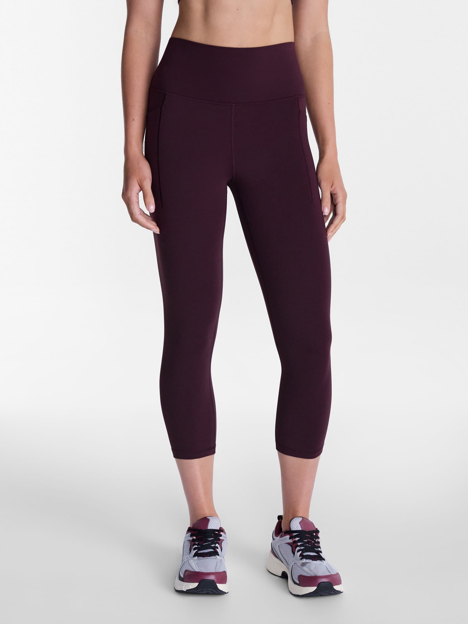 Avia Women's and Women's Plus SoftSculpt High Rise Capri Leggings, Sizes XS-4X