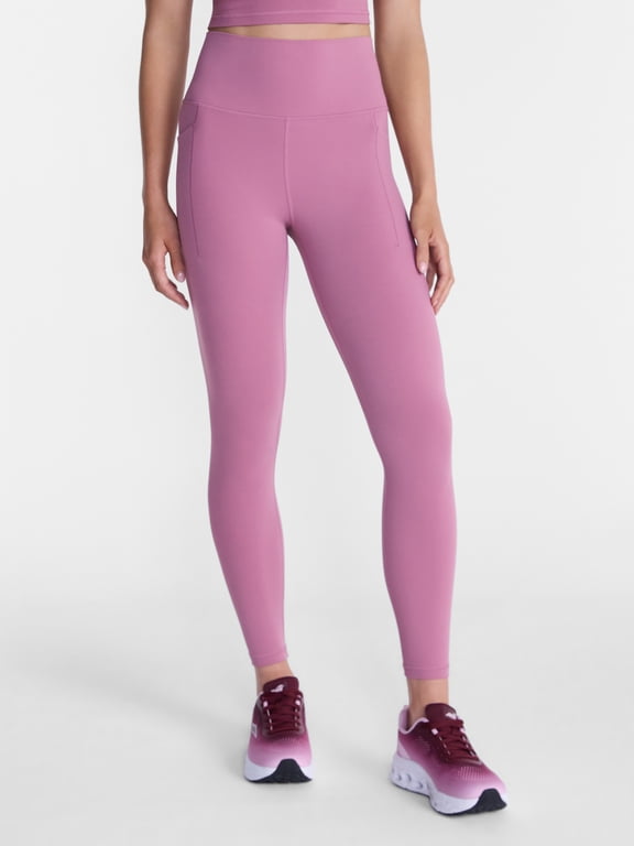 Women's and Women's Plus SoftSculpt High Rise Leggings with Pockets, Full Length, Sizes XS-4X