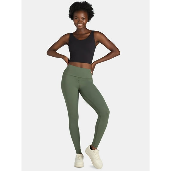 Avia Women's and Women's Plus SoftSculpt High Rise Leggings, Sizes XS-4X