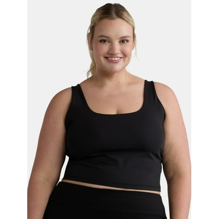 Avia Women's and Women's SoftSculpt Longline Sports Bra, Sizes XS-4X