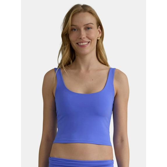 Avia Women's and Women's SoftSculpt Longline Sports Bra, Sizes XS-4X